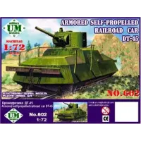 UMT602 Броньований самохідний залізничний вагон DT-45 (UMT602) Масштаб: 1:72