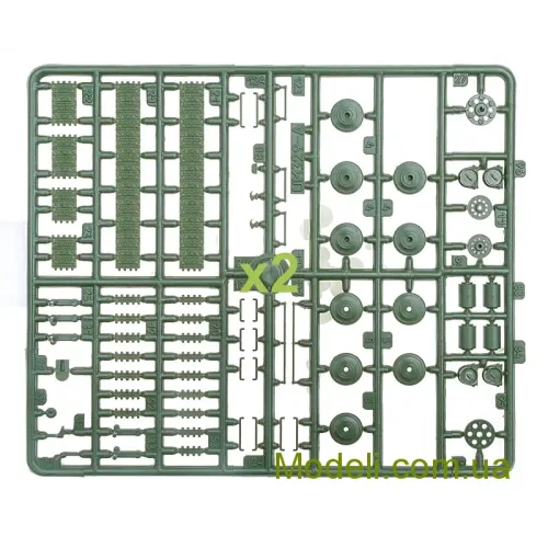 Бронетехніка та артилерія Самохідна артилерійська установка Су-100 (UM334) Масштаб: 1:72