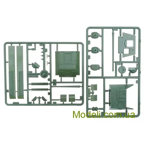 Бронетехніка та артилерія Самохідна артилерійська установка Су-100 (UM334) Масштаб: 1:72