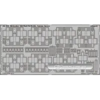 Фототравление 1/35 Defender XD Wolf W.M.I.K. патронные коробки (рекомендовано для Hobby Boss) (EDU-36193) Масштаб:  1:35