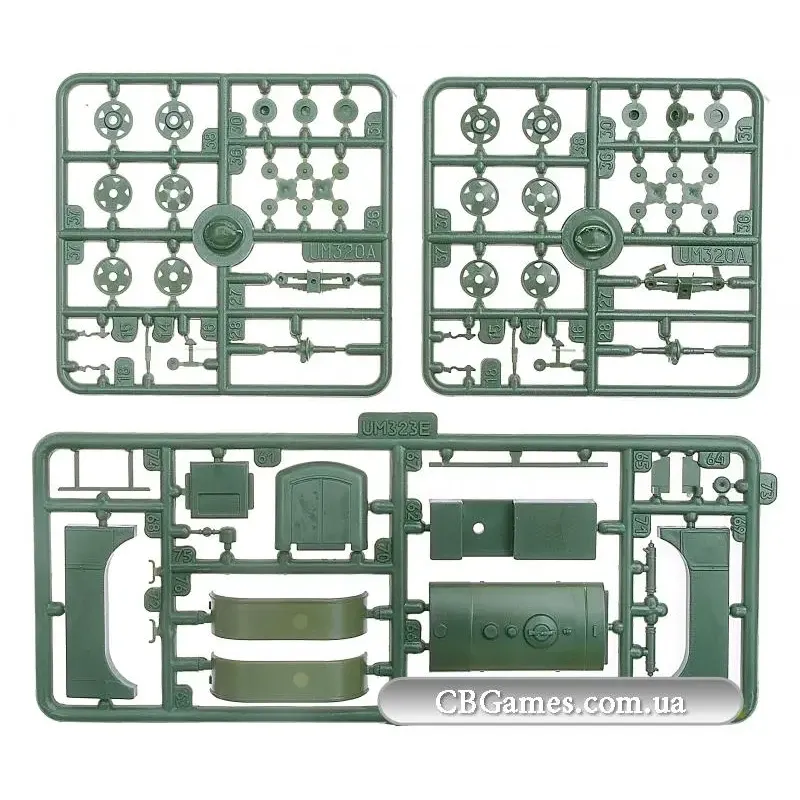 Бензозаправщик БЗ-38 (UM323) Масштаб: 1:72