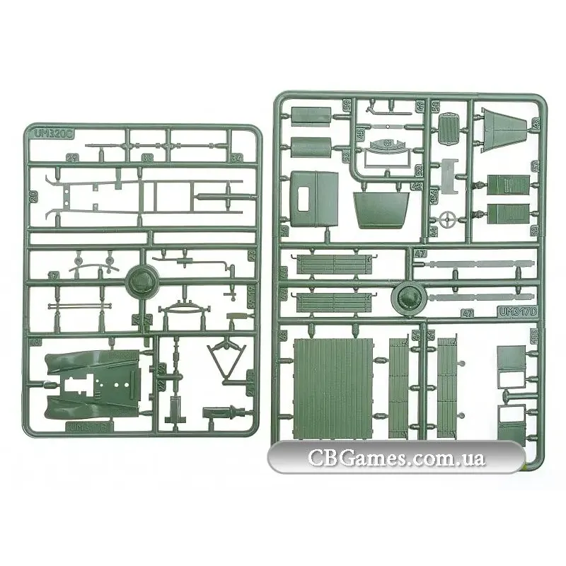 Бензозаправщик БЗ-38 (UM323) Масштаб: 1:72