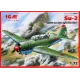 Сборная модель самолета ICM72081 Sukhoi Su-2 WWII Soviet bomber 1:72
