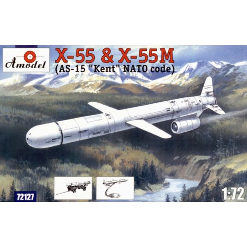 Ракети та боєкомплекти Стратегічна крилата ракета Х-55 (AMO72127) Масштаб: 1:72