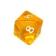 Кубик D8 прозорий (колір в асортименті)
