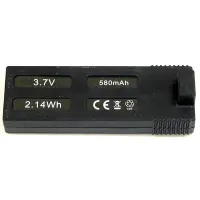 Аккумулятор Helicute LiPO 3,7В 580мАч 1S 15C 69х21х9,5мм 19,5г(HCT-H825-6)