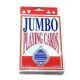 Игральные карты Карты игральные пластиковое покрытие (9,5х12,5х2 см) JUMBO