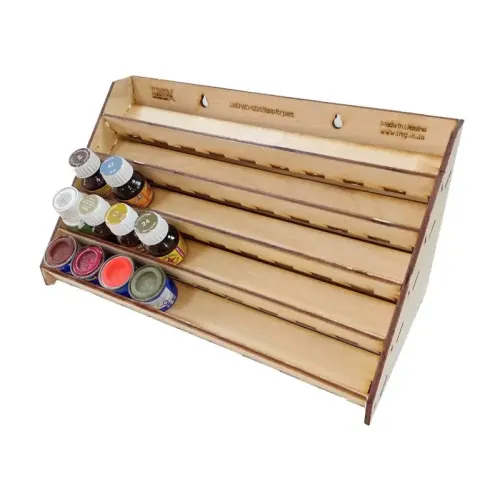 Модульне робоче місце WO-1233 Підставка під фарбу для 60 ємностей діаметром 30мм