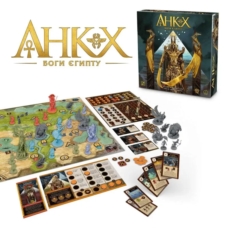 Настольная игра Анкх. Боги Египта (Ankh: Gods of Egypt) UA