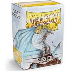 Протектори Dragon Shield 66 x 91мм (100 шт.) matte Silver