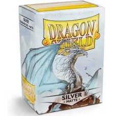 Протекторы Dragon Shield 66 x 91мм (100 шт.) matte Silver