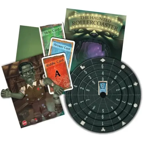 Настільна гра EXIT: Квест. Кімната страху (EXIT: The Game - The Haunted Roller Coaster)