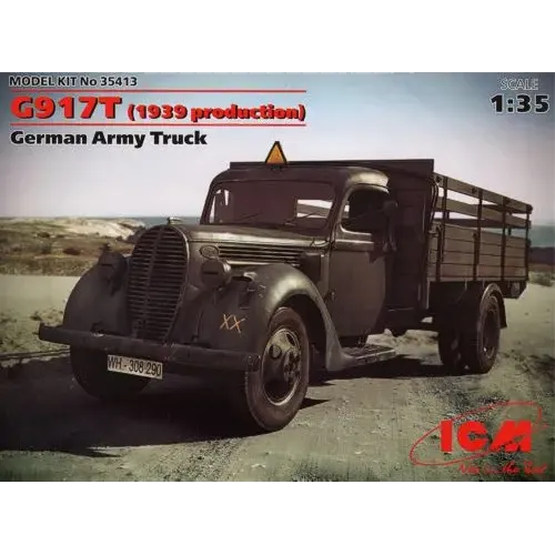 Бронетехника и артиллерия ICM35413 G917T (1939 production) German army truck