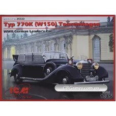 ICM35533  Typ 770K (W150) Tourenwagen, WWII German Leader's Car