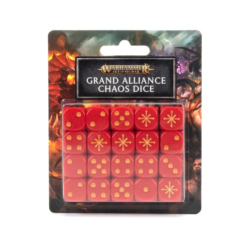 Аксессуары AOS: GRAND ALLIANCE CHAOS DICE SET