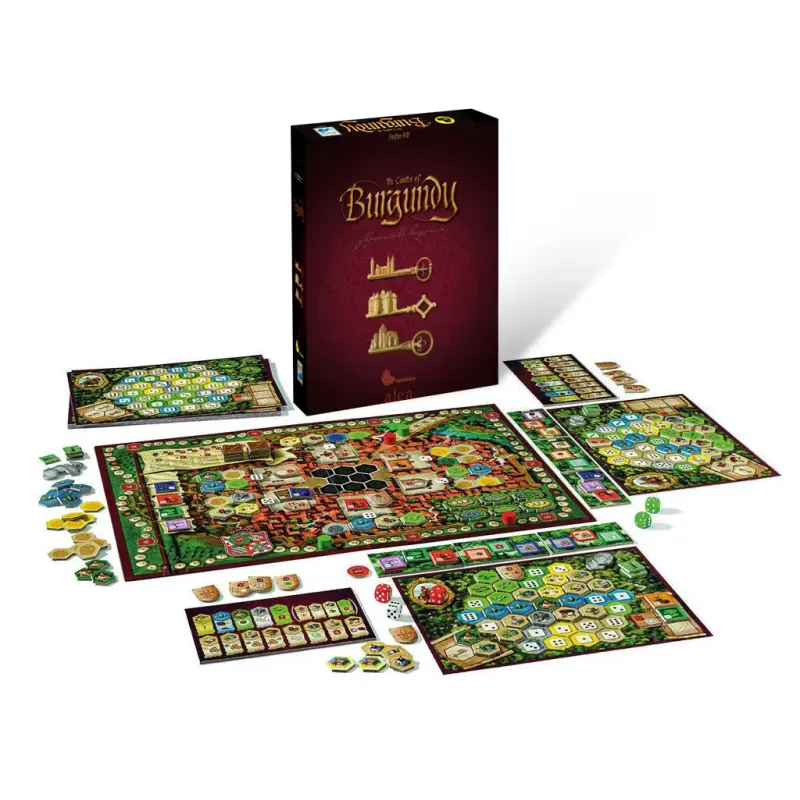 Настільна гра Замки Бургундії (The Castles of Burgundy) UA