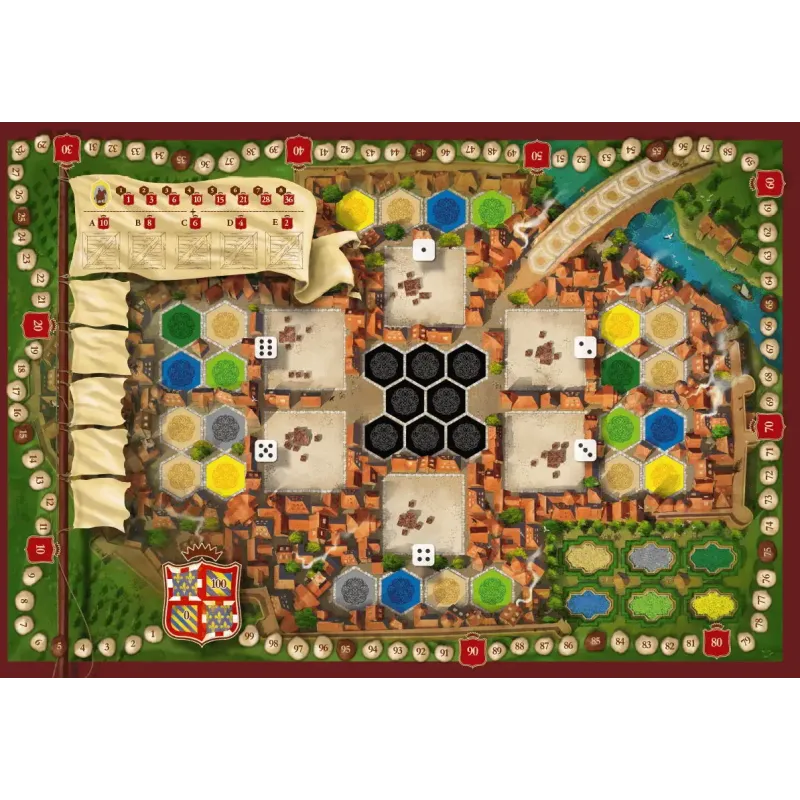Настільна гра Замки Бургундії (The Castles of Burgundy) UA