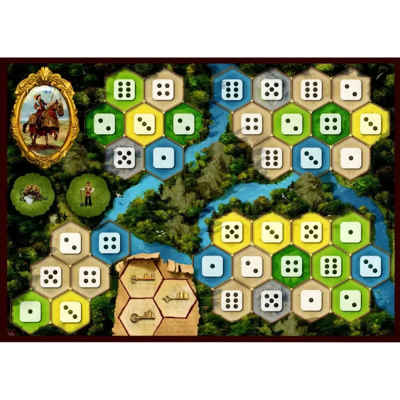 Настільна гра Замки Бургундії (The Castles of Burgundy) UA