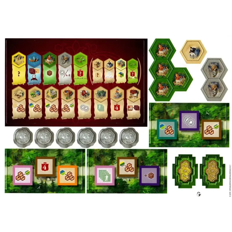 Настільна гра Замки Бургундії (The Castles of Burgundy) UA