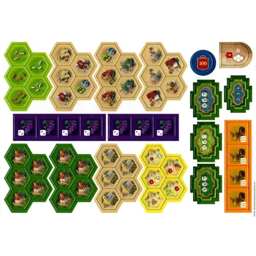 Настільна гра Замки Бургундії (The Castles of Burgundy) UA