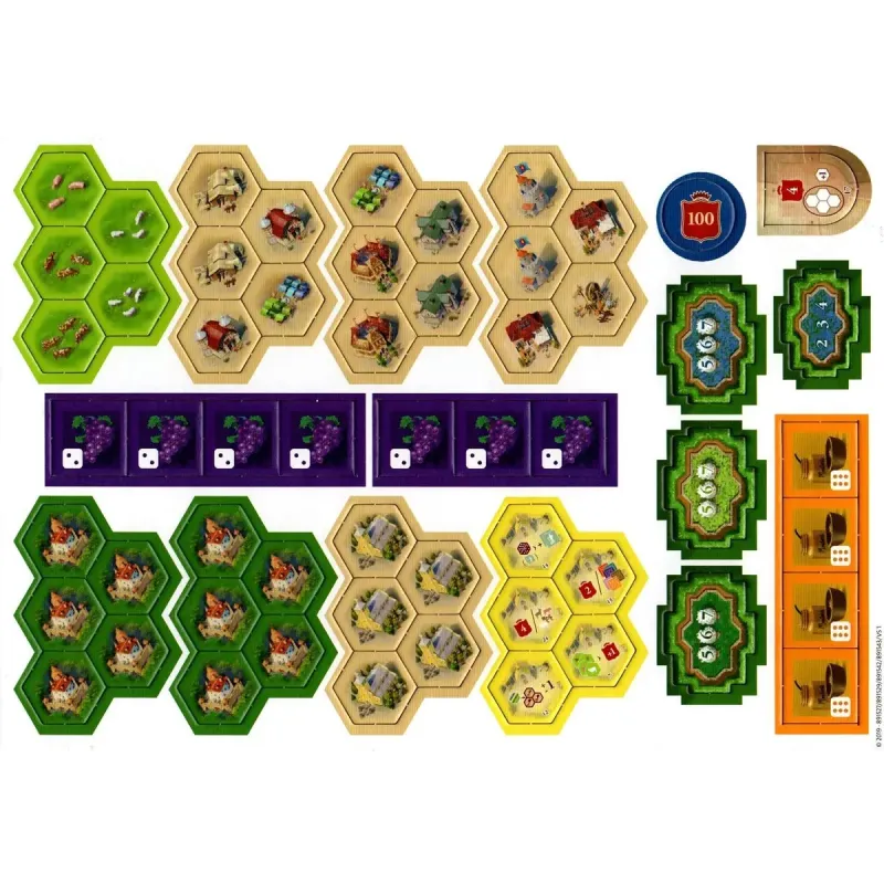 Настільна гра Замки Бургундії (The Castles of Burgundy) UA