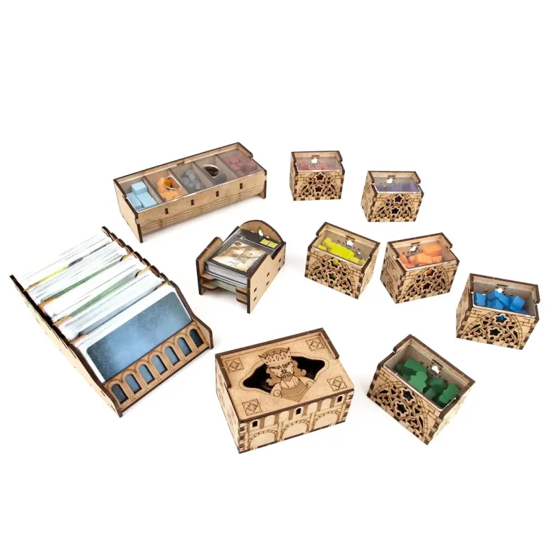 Органайзер для настольной игры «Архитекторы Западного Королевства» (Organizer for boardgame Architects of the West Kingdom)