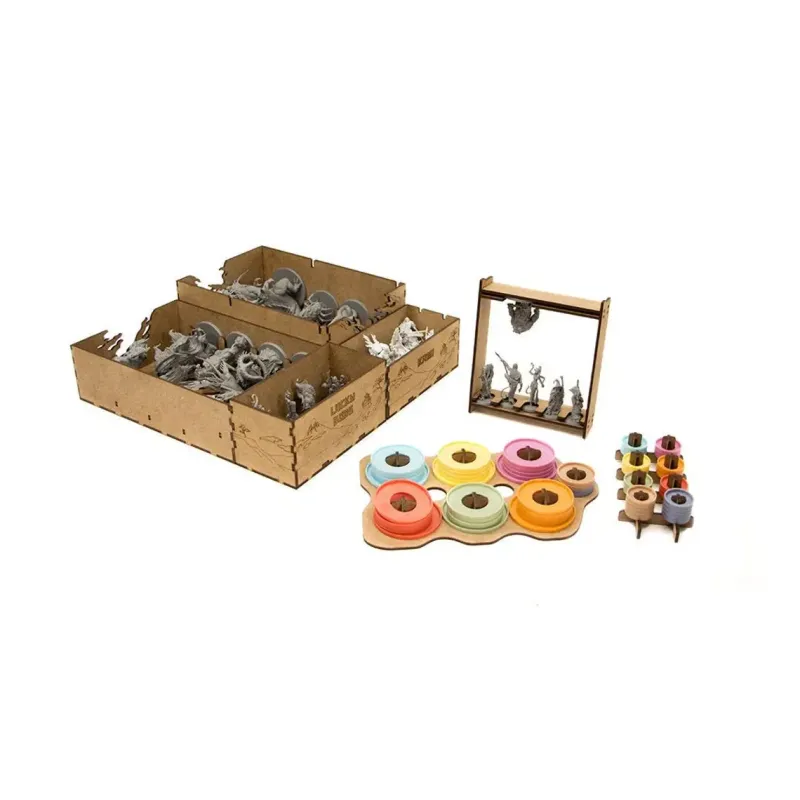 Органайзер для настольной игры Восходящее солнце (Organizer for boardgame Rising Sun Base Game and All Expansions)Expansions Organizer