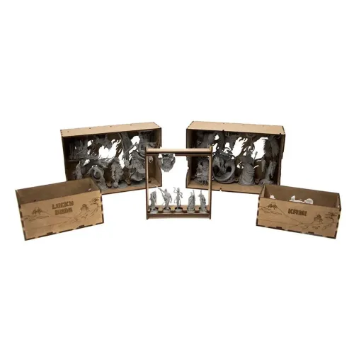 Органайзеры Органайзер для настольной игры Восходящее Солнце (базовая игра + все дополнения) / Rising Sun Base Game and All Expansions Organizer