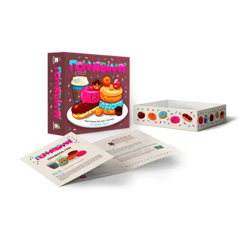Настольная игра Пончесшествие (Go Nuts For Donuts!) UA