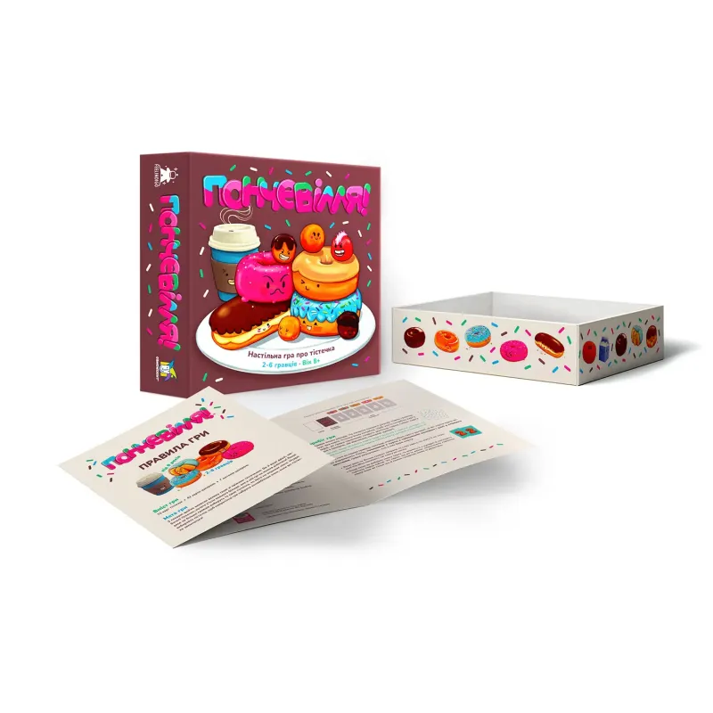Настольная игра Пончесшествие (Go Nuts For Donuts!) UA