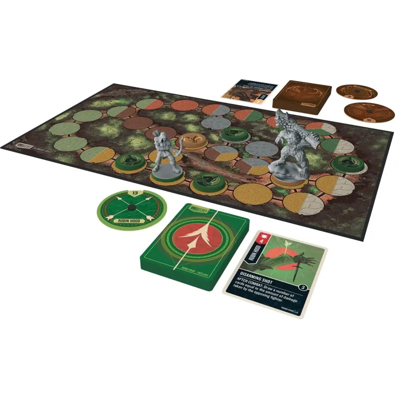 Настільна гра Unmatched: Робін Гуд проти Біґфута (Unmatched: Robin Hood vs. Bigfoot) UA