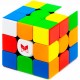 Кубики Рубіка QiYi X-Man 3x3 XMD V2 Tornado color | Кубик 3х3 торнадо магнитный