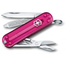 Нож-брелок Victorinox Classic SD Transparent Colors,Cupcake Dream (0.6223.T5G) 7 функций, 58 мм, Gift Box