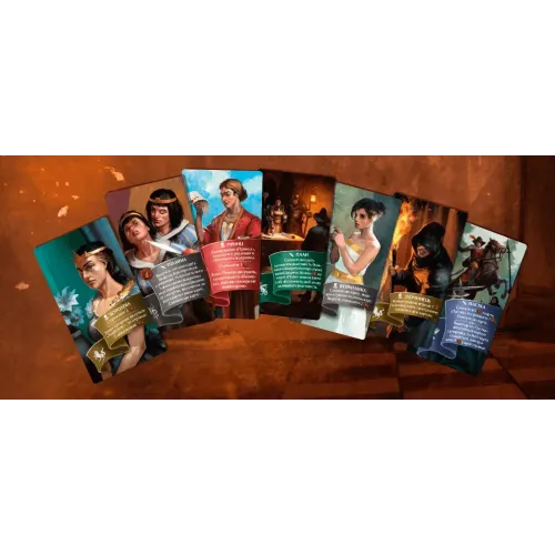 Настільна гра Орифлама. Полум'я інтриг (Oriflamme: Ablaze) UA