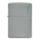 Запальнички Запальничка Zippo 49452 Flat Grey Zippo Logo (49452ZL)