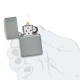 Запальнички Запальничка Zippo 49452 Flat Grey Zippo Logo (49452ZL)