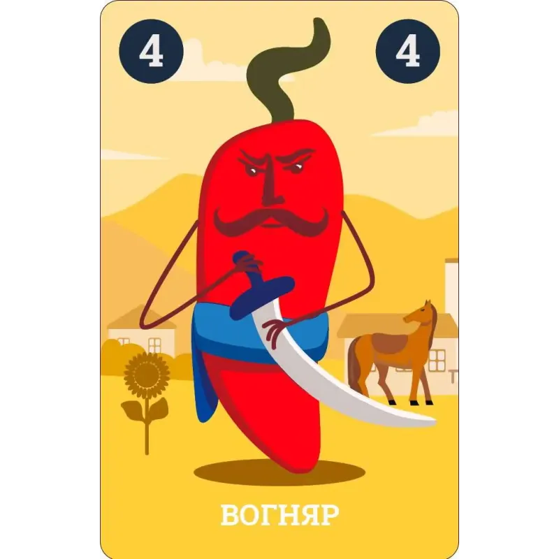 Настольная игра Крутые Перцы: Промонабор Огнярь (Chili Mafia: Hot Property Deck) UA