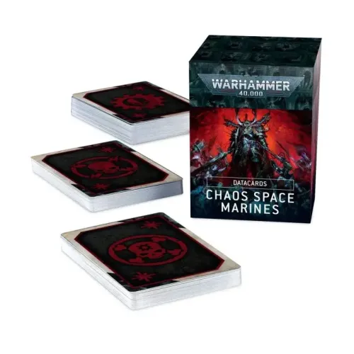 DATACARDS: CHAOS SPACE MARINE (ENG)