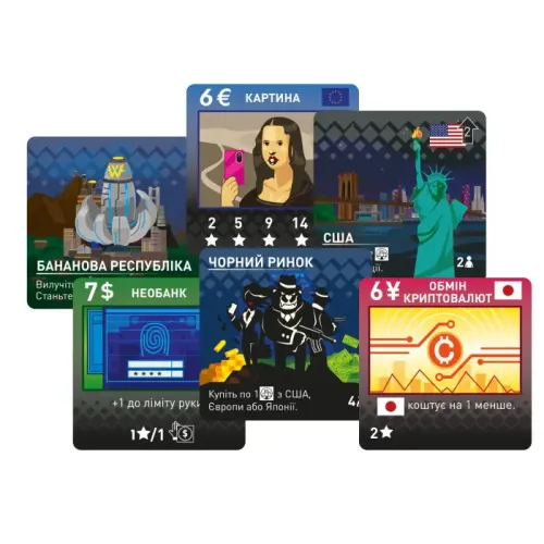 Настільна гра Брудні гроші (Dirty Money) UA