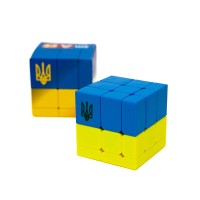 Smart Cube Ukraine | Дзеркальний кубик двокoльоровий