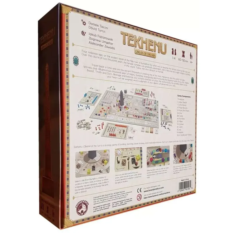 Настільна гра Tekhenu: Obelisk of the Sun (Текену: Обеліск Сонця) EN
