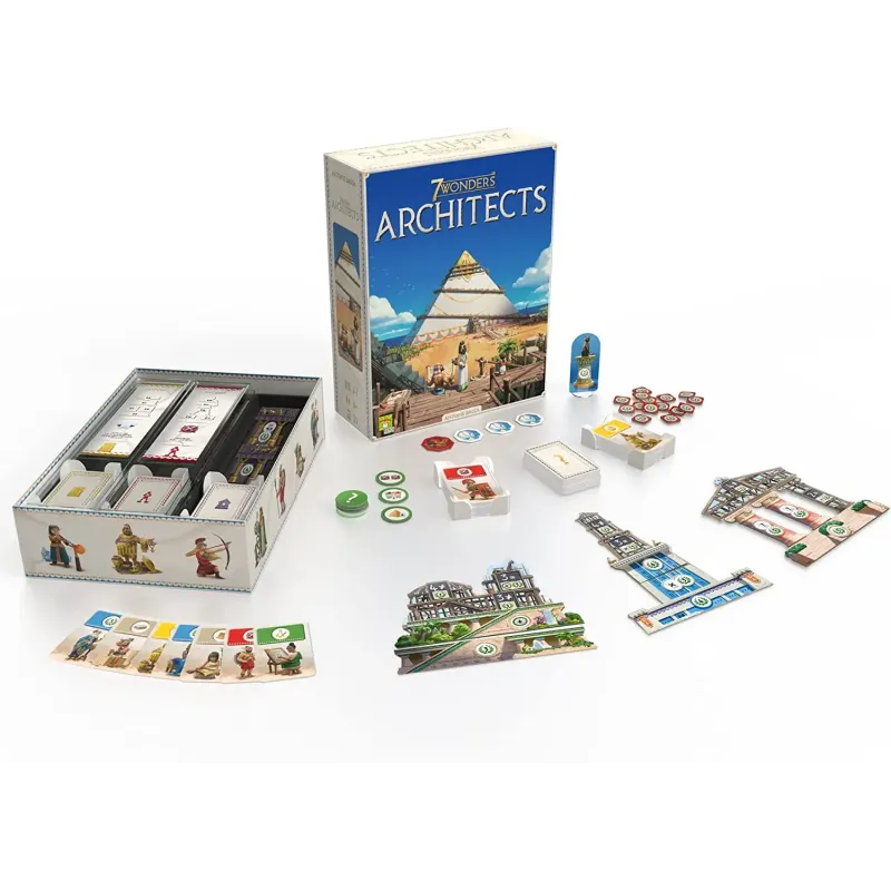 Настольная игра 7 Чудес: Архитекторы (7 Wonders: Architects)