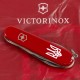 Ножі Victorinox Складаний ніж Victorinox CAMPER UKRAINE Тризуб білий 1.3613_T0010u