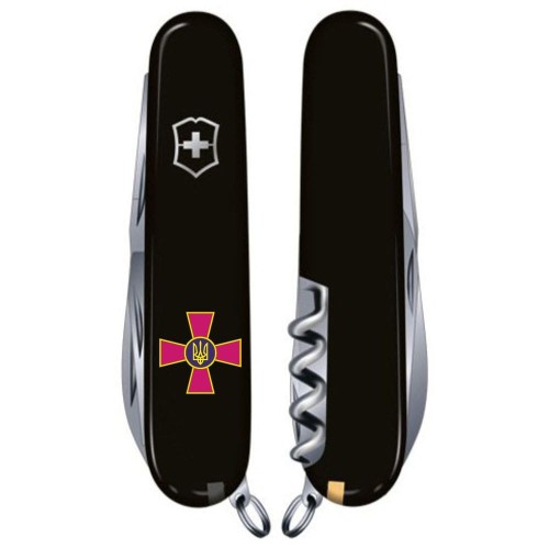 Ножі Victorinox Складаний ніж Victorinox HUNTSMAN ARMY Емблема ЗСУ 1.3713.3_W0010u