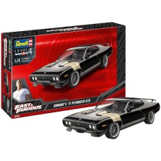 Збірна модель-копія Revell Автомобіль Plymouth GTX 1971 з к/ф Форсаж рівень 4 масштаб 1:24