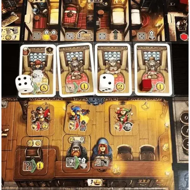 Настольная игра Таверны Тифенталя: До рассвета! (The Taverns of Tiefenthal: Open doors!) UA