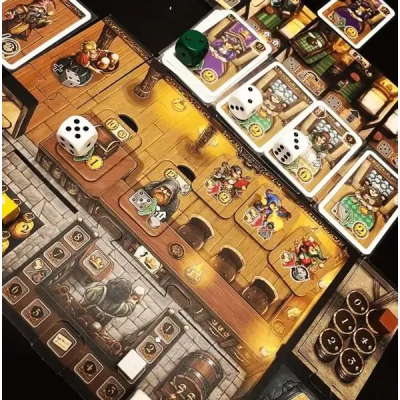Настольная игра Таверны Тифенталя: До рассвета! (The Taverns of Tiefenthal: Open doors!) UA