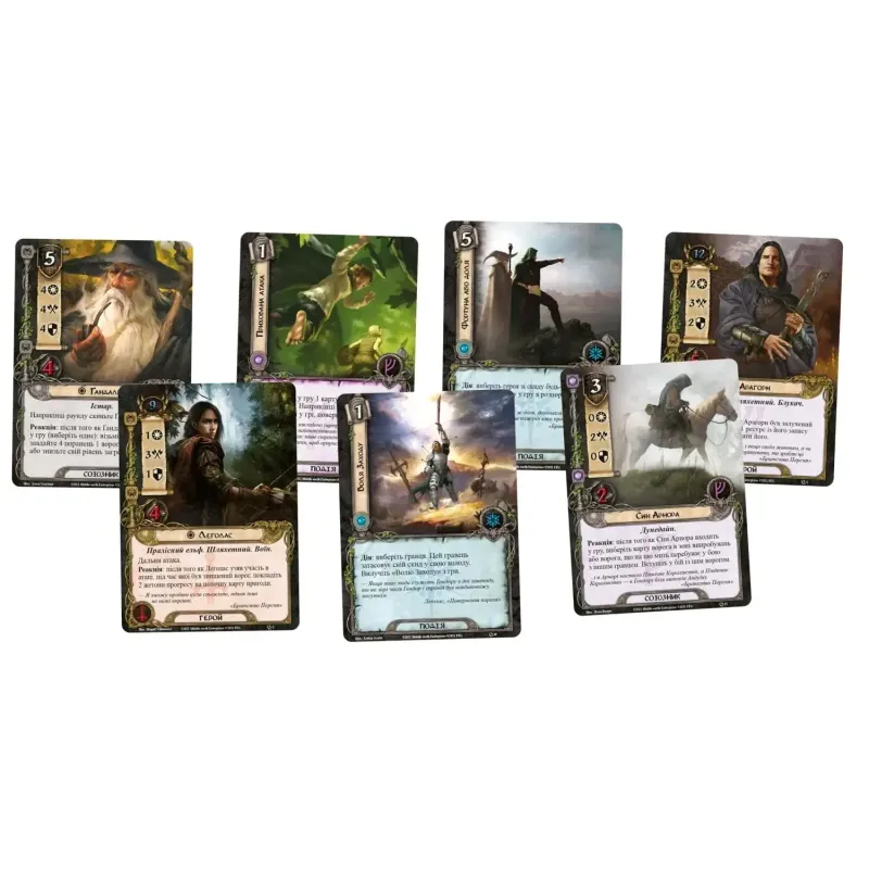 Настольная игра Властелин Колец: Карточная Игра (The Lord of the Rings: The Card Game) UA