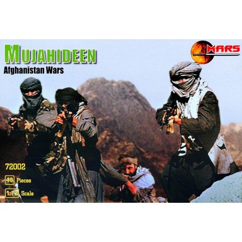 Фігури та мініатюри Моджахеды, война в Афганистане (MS72002) Масштаб: 1:72