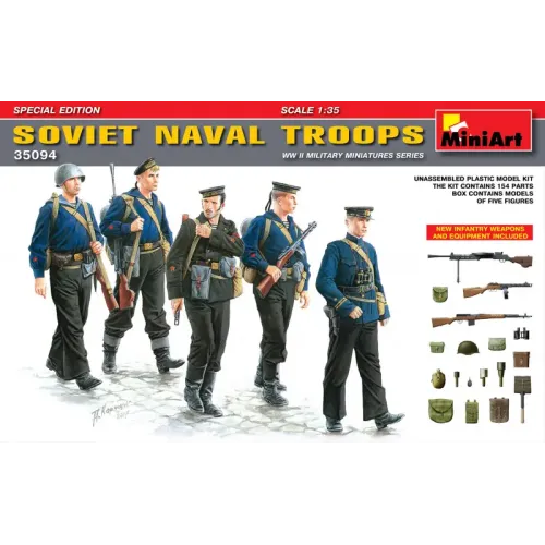 Фігури та мініатюри MA35094 Soviet Naval Troops. Special Edition